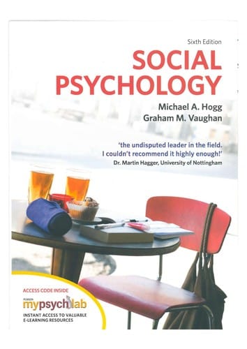 Social psychology