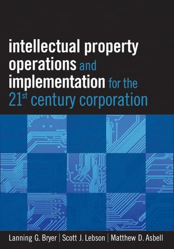 Corporate intellectual property operations and implementation