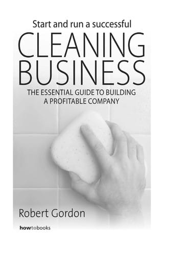 Start and run a successful cleaning business