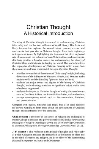 Christian thought