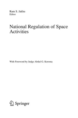 National Regulation of Space Activities