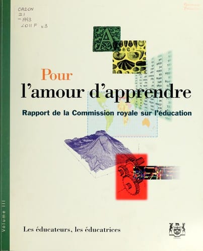 Pour l'amour d'apprendre =