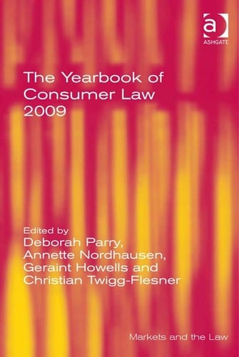 The yearbook of consumer law 2009