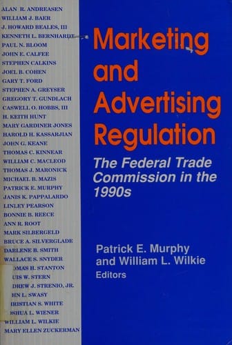 Marketing and advertising regulation