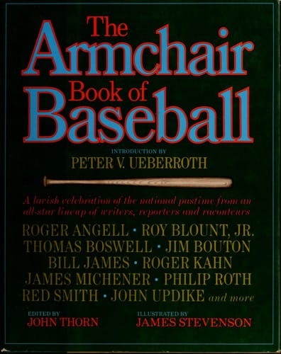 The armchair book of baseball