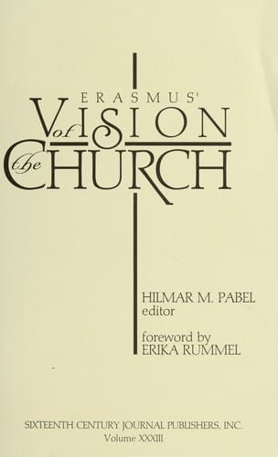 Erasmus' vision of the Church