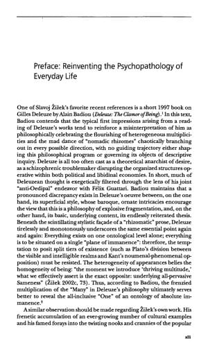 Žižek's ontology