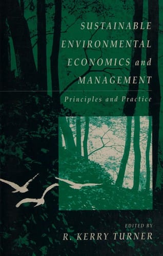 Sustainable environmental economics and management
