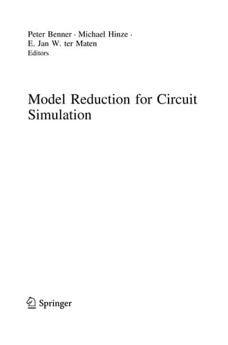Model Reduction for Circuit Simulation