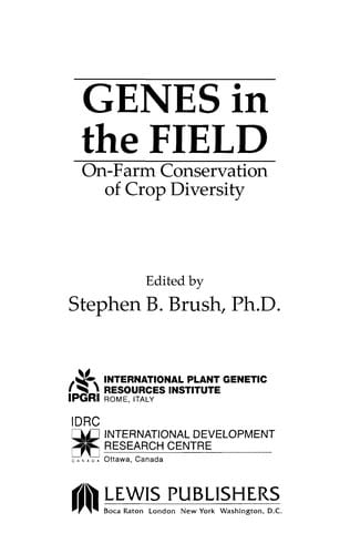 Genes in the field