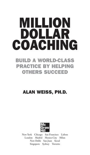 Million dollar coaching