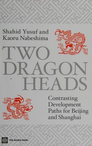 Two dragon heads