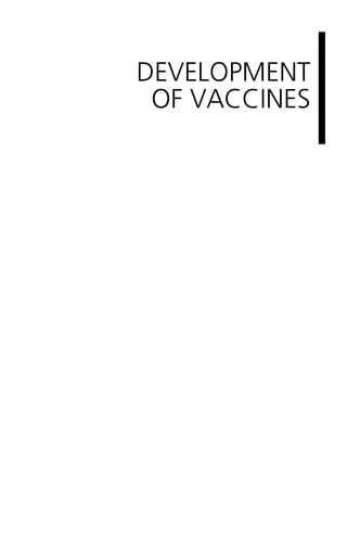 Development of vaccines