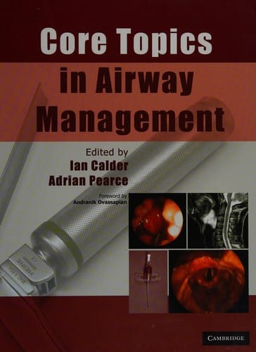 Core topics in airway management