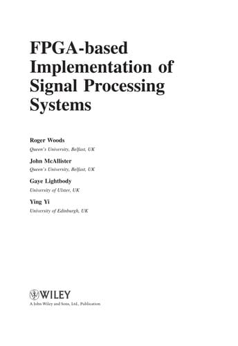 FPGA-based implementation of complex signal processing systems