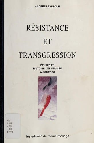 Résistance et transgression