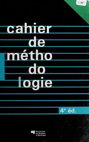 Cahier de méthodologie