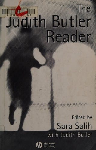 JUDITH BUTLER READER; ED. BY SARA SALIH