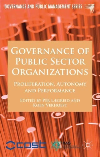 Governance of public sector organizations