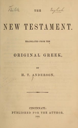 The New Testament