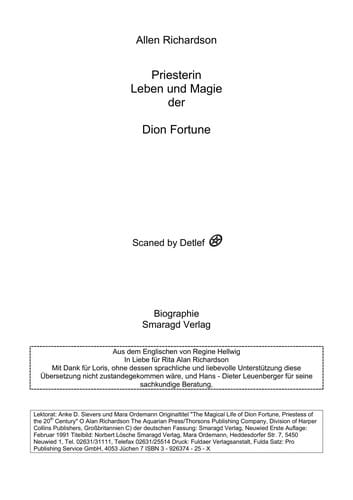 Priesterin - Leben und Magie der Dion Fortune