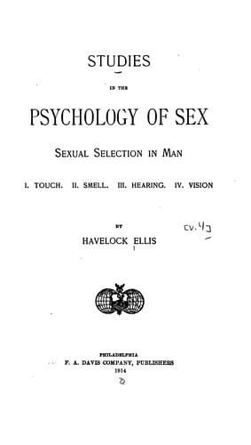 Studies in the Psychology of Sex, Vol. IV