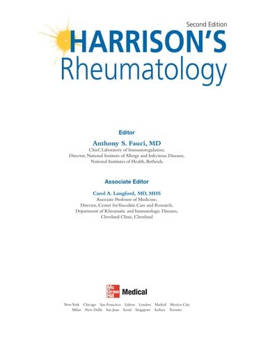 Harrison's rheumatology
