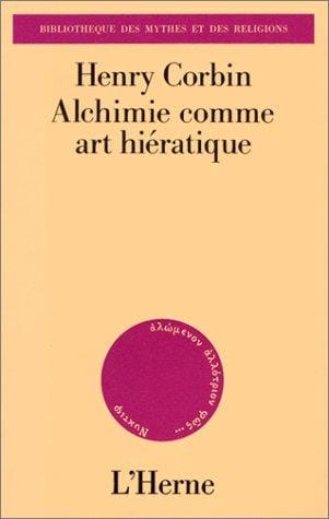 L'Alchimie comme art hiératique