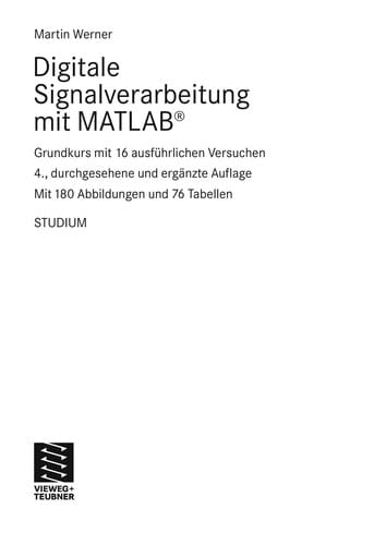 Digitale Signalverarbeitung mit MATLAB