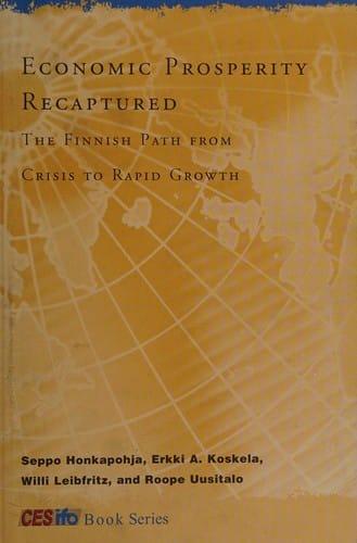 Economic prosperity recaptured