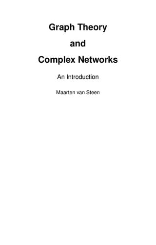 Graph theory and complex networks
