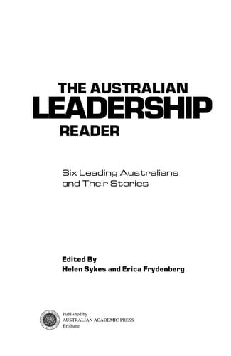 The Australian leadership reader