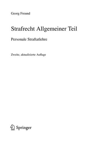 Strafrecht Allgemeiner Teil