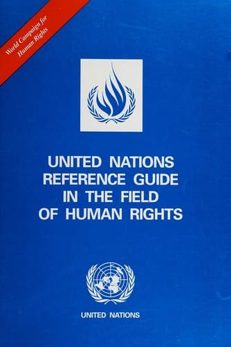 United Nations reference guide in the field of human rights