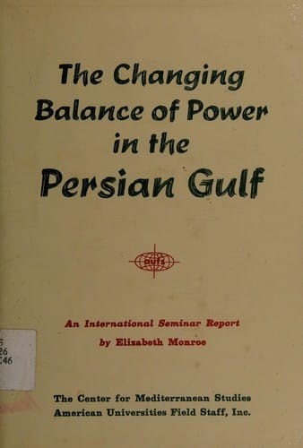 The Changing balance of power in the Persian Gulf