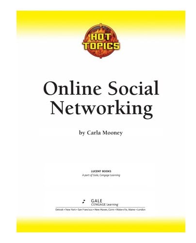 Online social networking