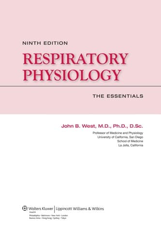 Respiratory physiology