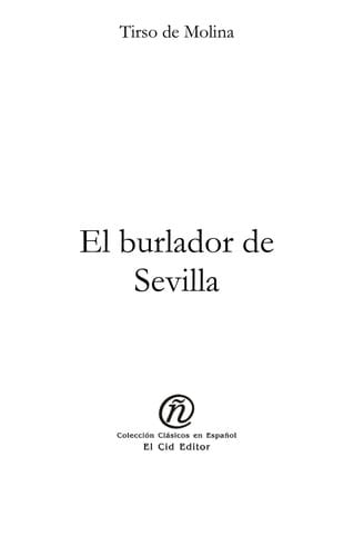 El burlador de Sevilla