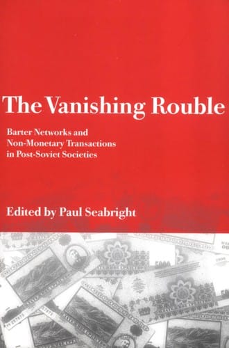 The vanishing rouble
