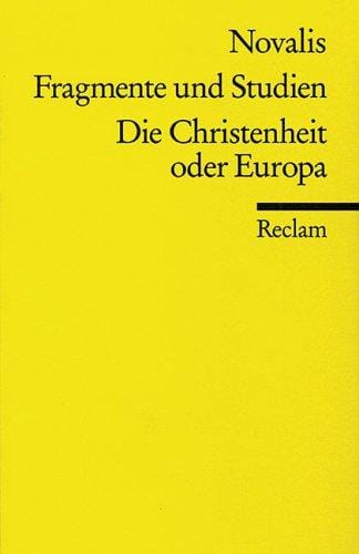 Die Christenheit Ober Europa