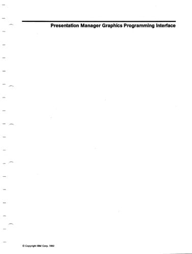 OS/2 2.0 Technical Library