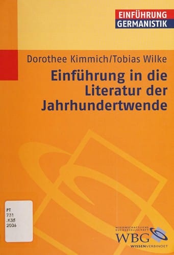 Einführung in die Literatur der Jahrhundertwende