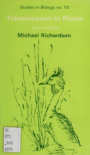 Translocation in Plants (Studies in Biology)