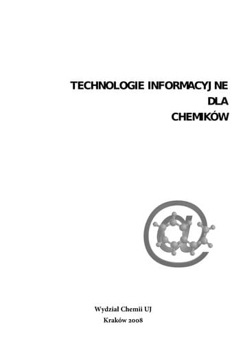 Technologie informacyjne dla chemiko w