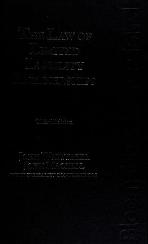 The law of limited liability partnerships