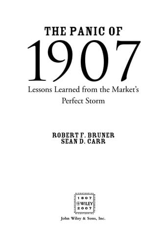 The Panic of 1907