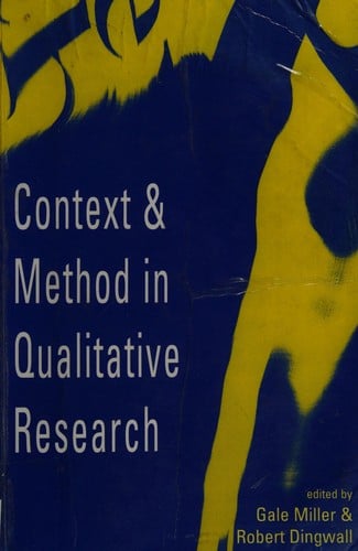 Context and method in qualitative research