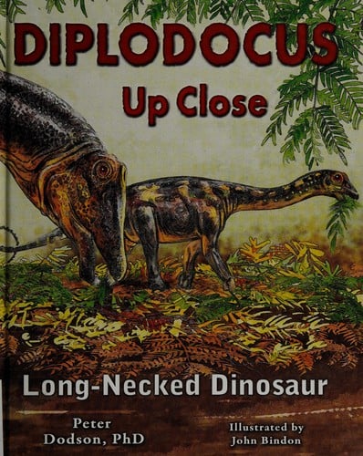Diplodocus up close: long-necked dinosaur