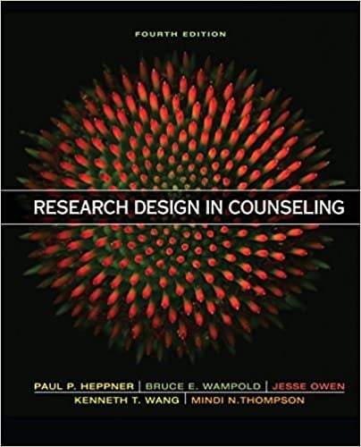 Research design in counseling