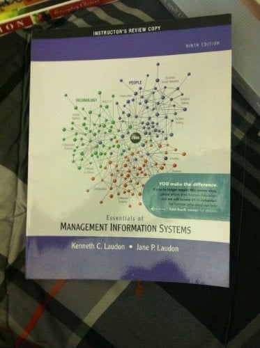 Essentials of Management Information Systems: Instructor's Review Copy
